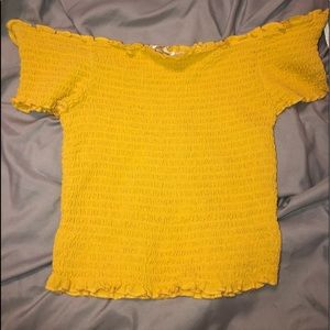 Off the shoulder top